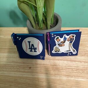 Blue LA Themed Notebooks with Pens